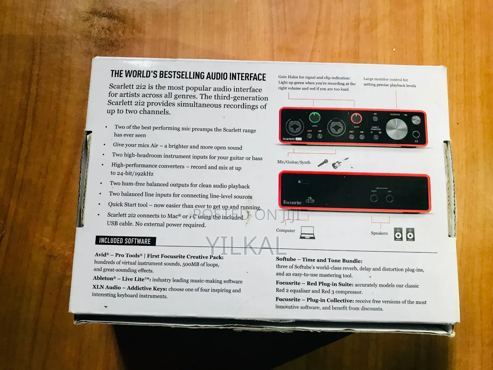 Focusrite Scarlett 2i2 3rd Gen Soundcard