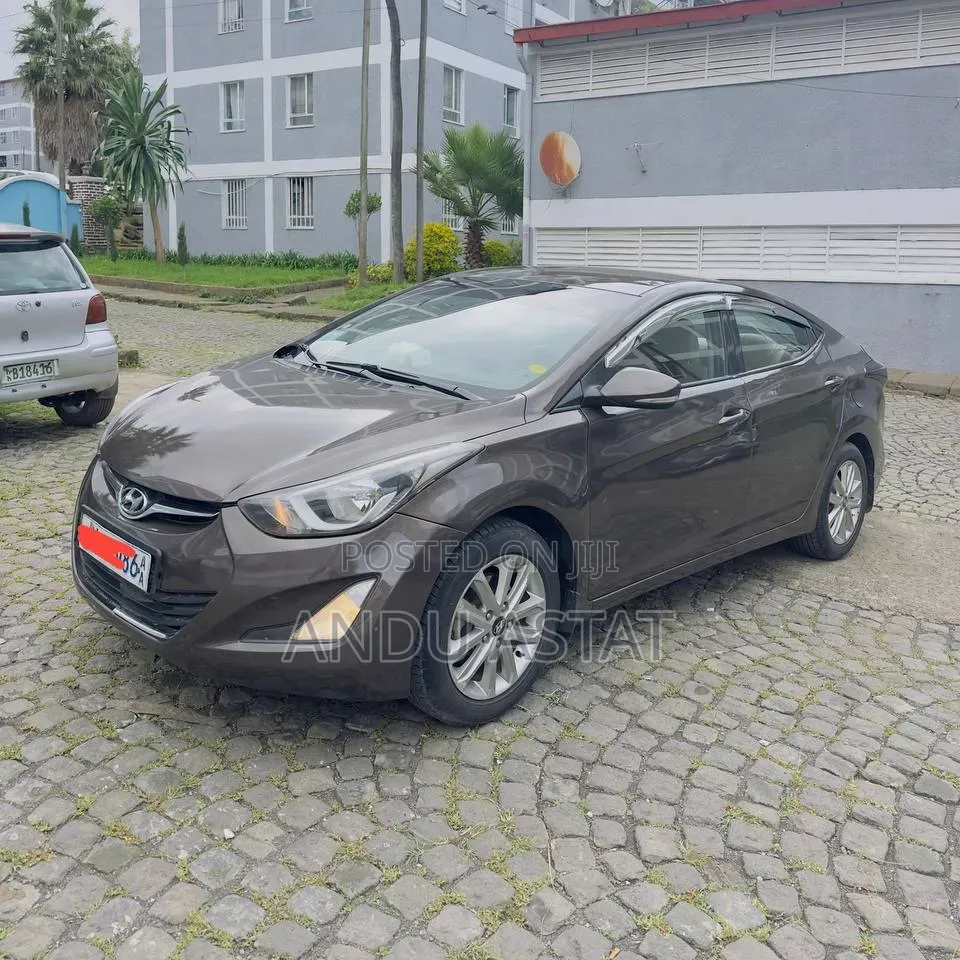 Hyundai Elantra 2014 Brown