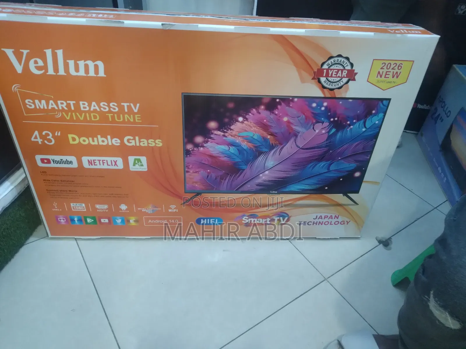 VeIIum 43 Inch SMART TV