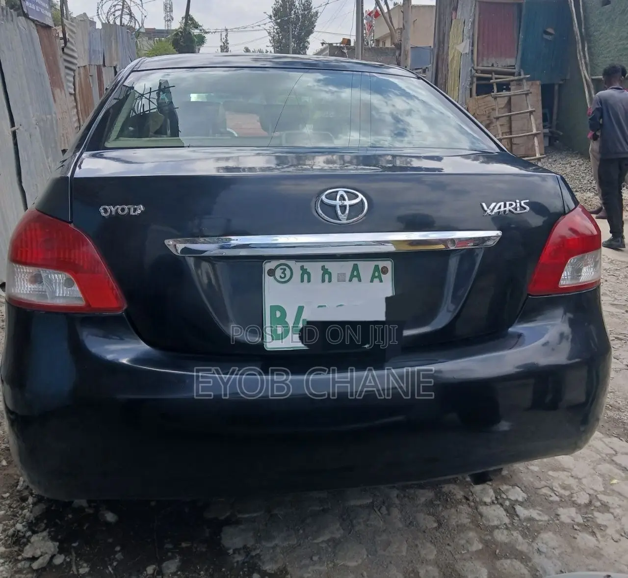 Toyota Yaris 2008 Black