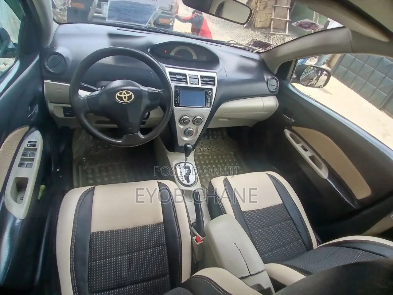 Toyota Yaris 2008 Black