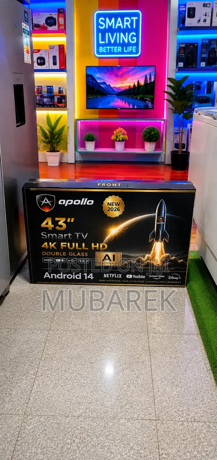 Apollo 43inche TV