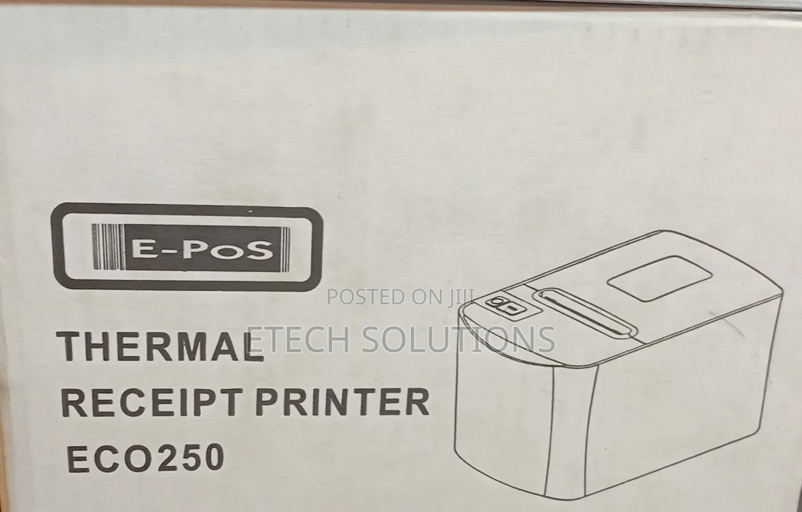 Portable Thermal Printer Bluetooth Recipet Epos Eco 250