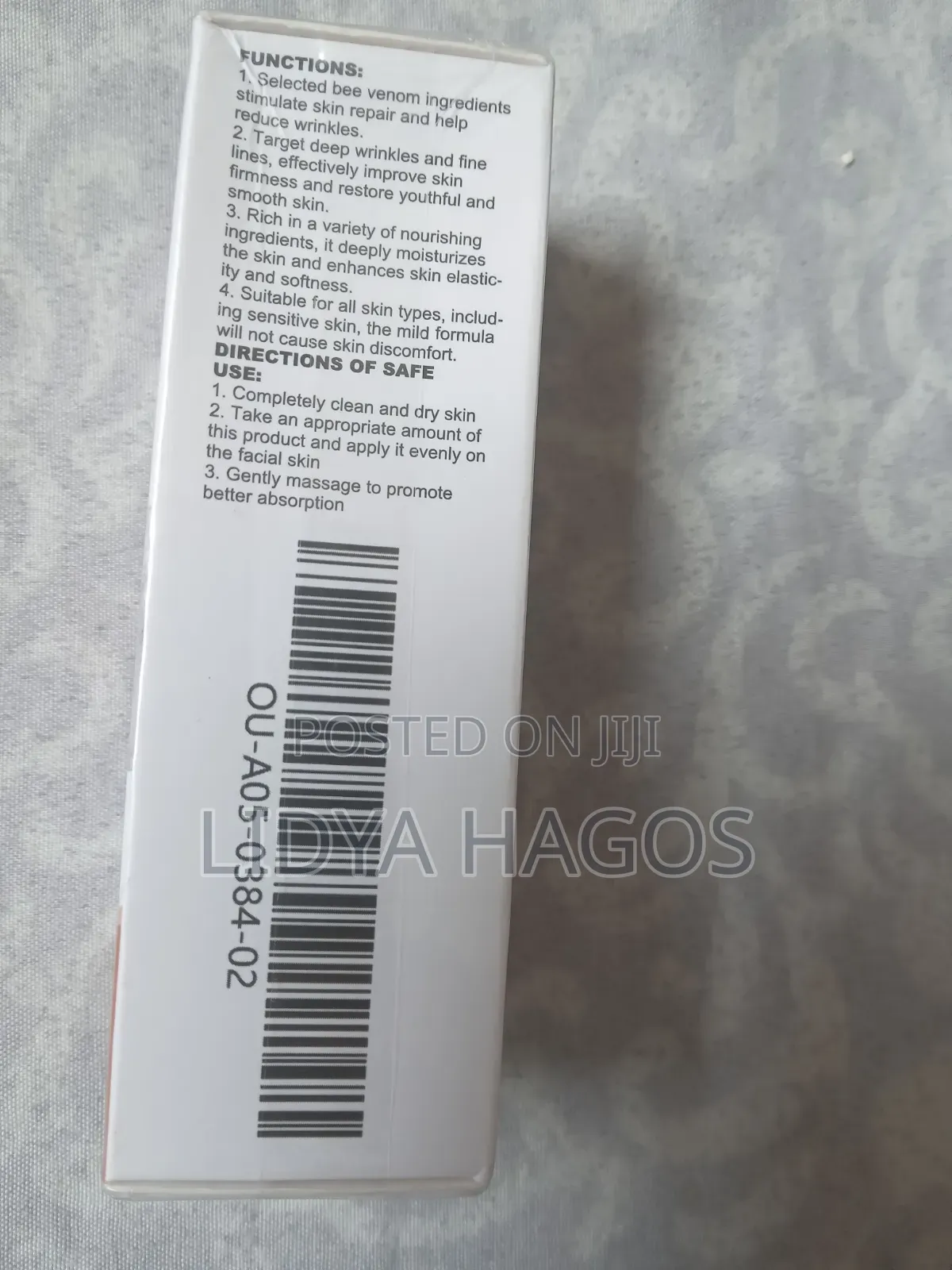 Brand New Water Ice Levin Bee Venom Botox Wrinkle Cream (30ml)