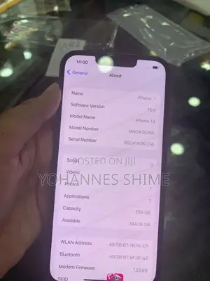 New Apple iPhone 13 256 GB Green