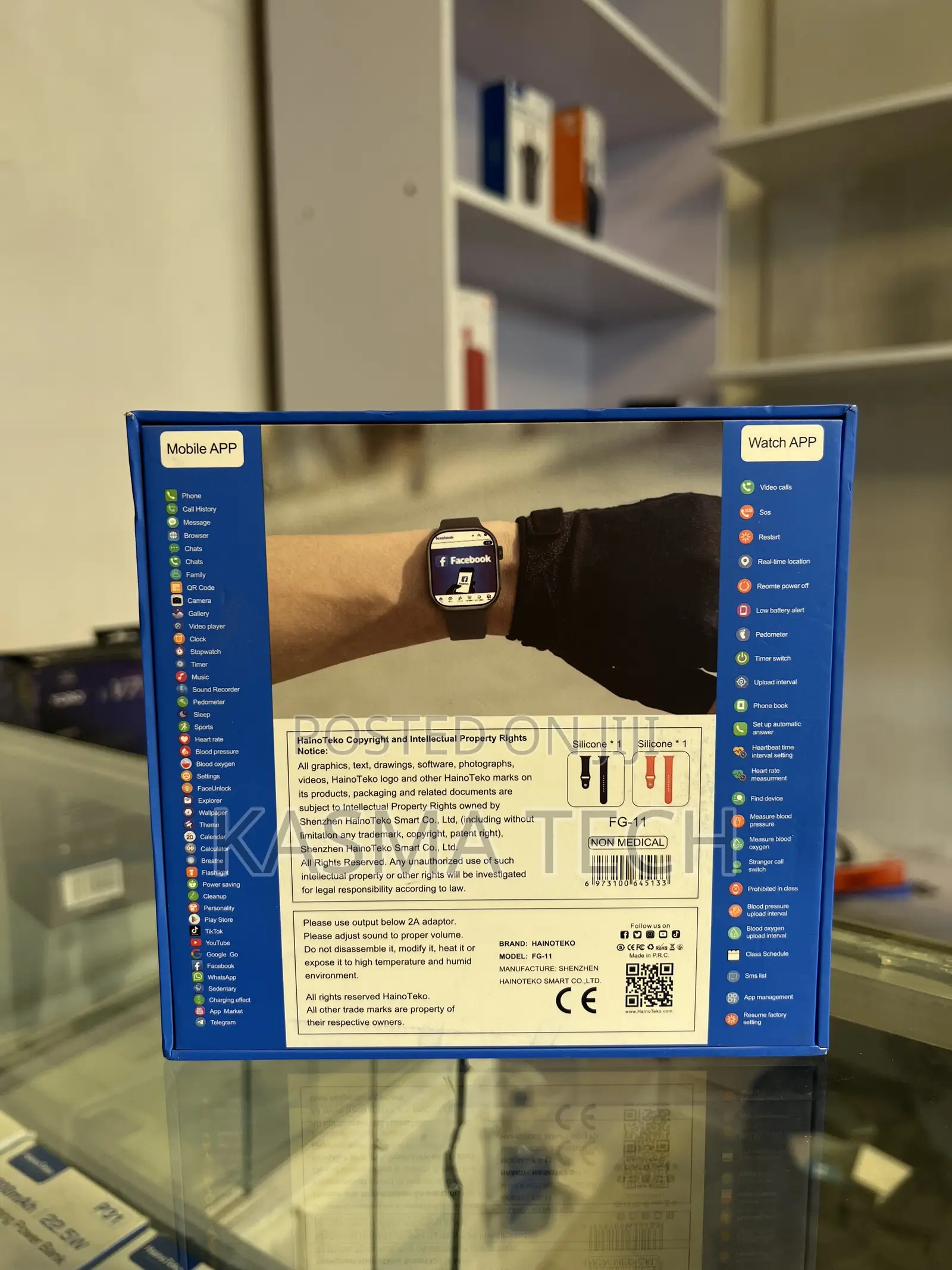 Haino Teko Germany FG-11 5G Android Smartwatch