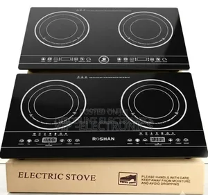 ​Dual-Burner Glass Cooktops: Roshan Touch Stove