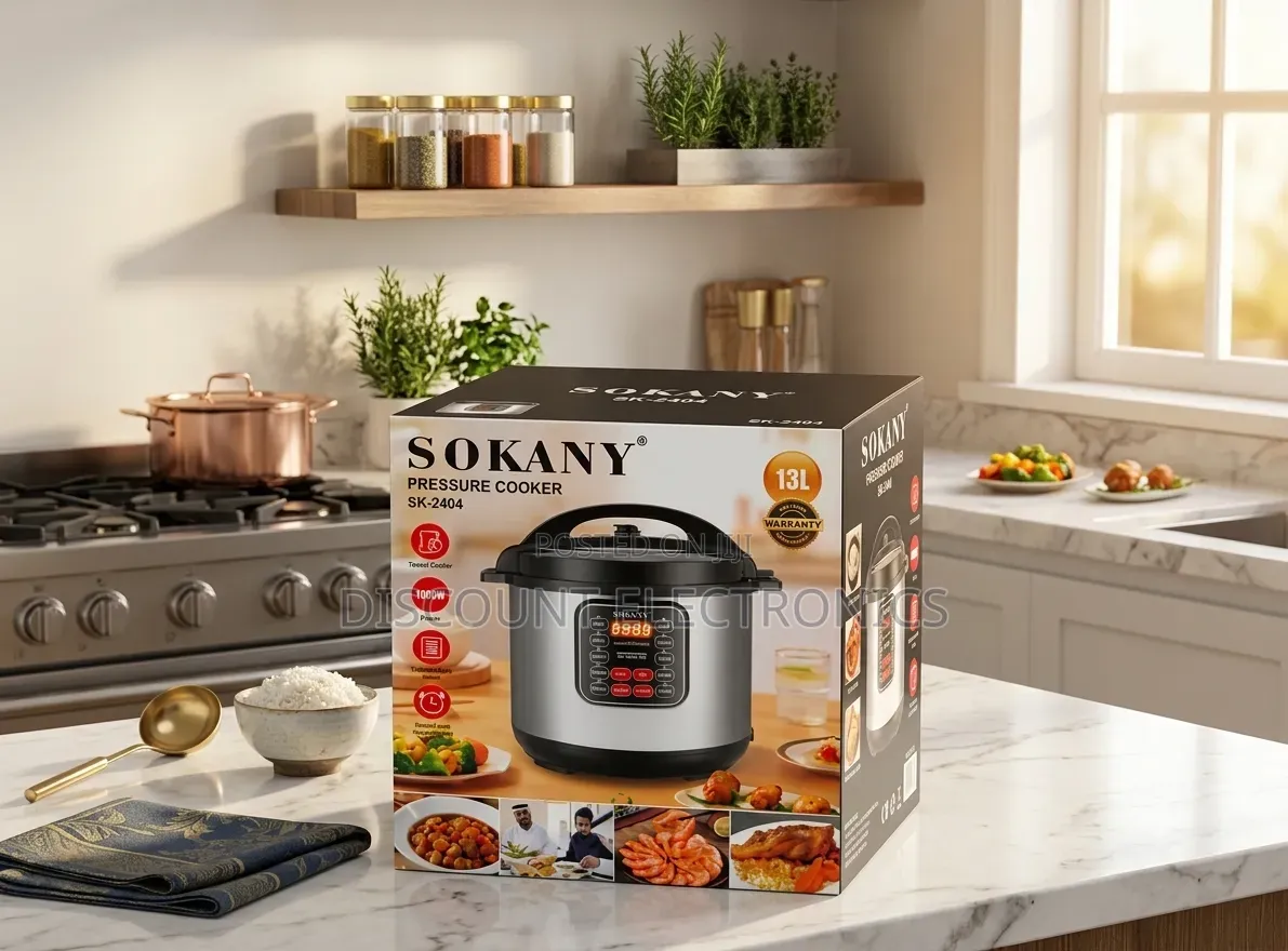 Sokany 13L Electric Pressure Cooker (SK-2404)
