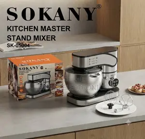  Sokany 12L Stainless Steel Stand Mixer – Premium Baking Solution 