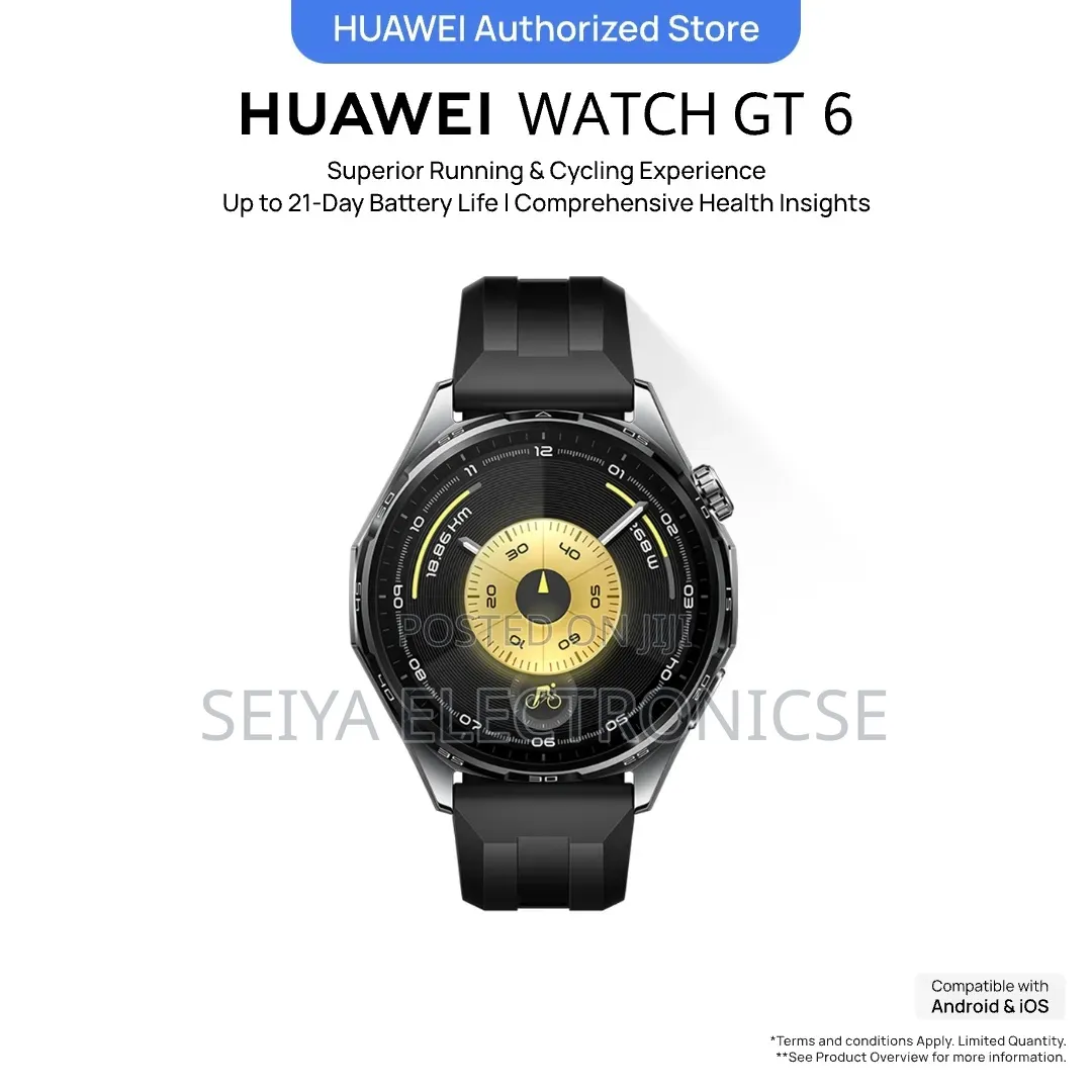 Huawei Watch GT 6 AMOLED Display and a Claimed Battery Life