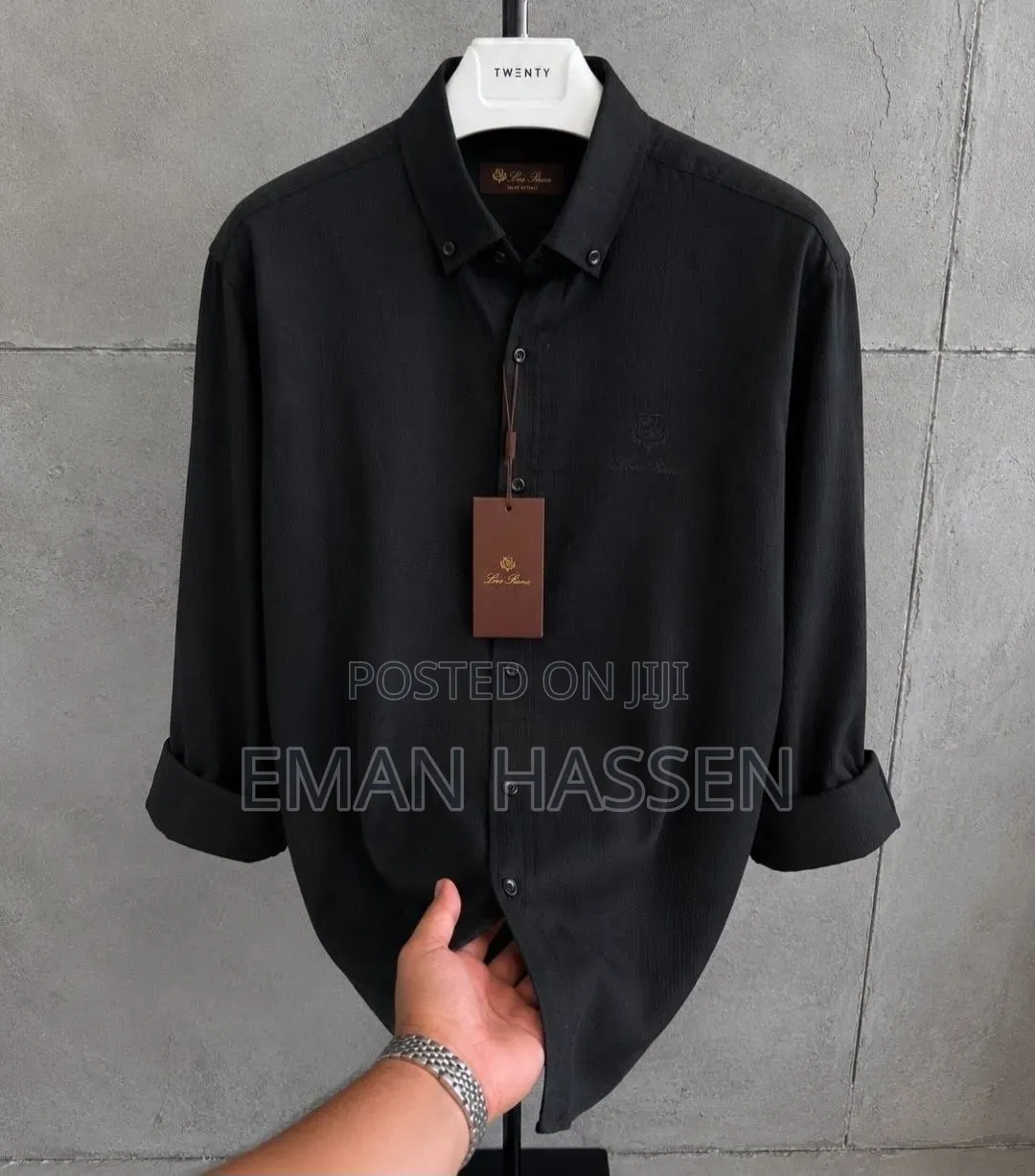 Lora Piana Orginal Men's Shirt Italy