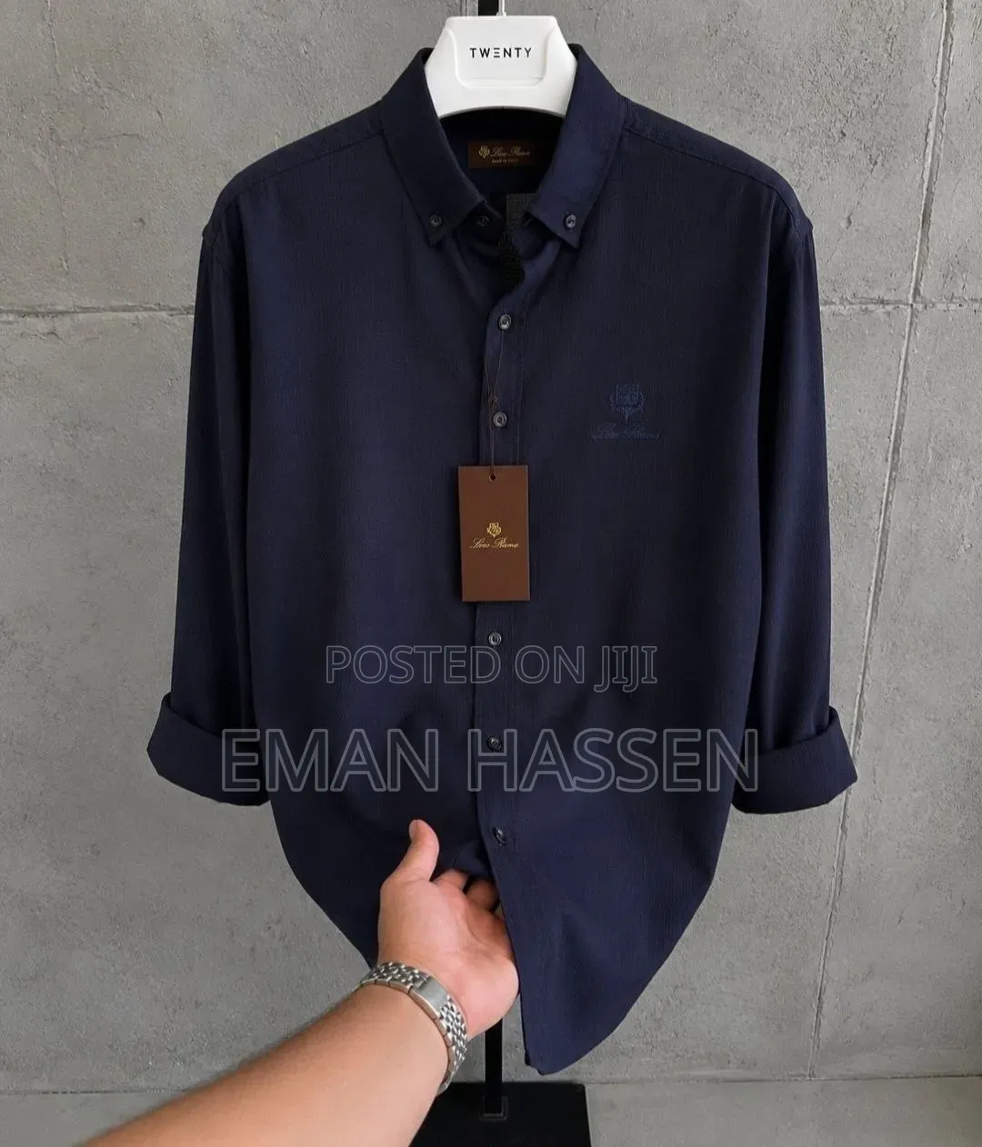 Lora Piana Orginal Men's Shirt Italy