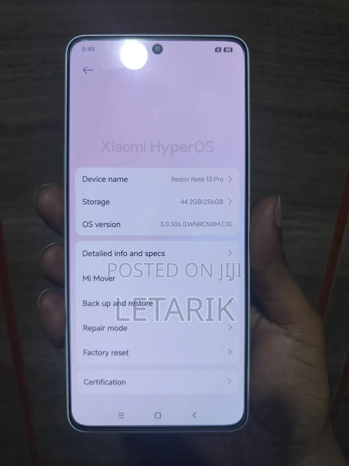 New Xiaomi Redmi Note 13 Pro 256 GB White