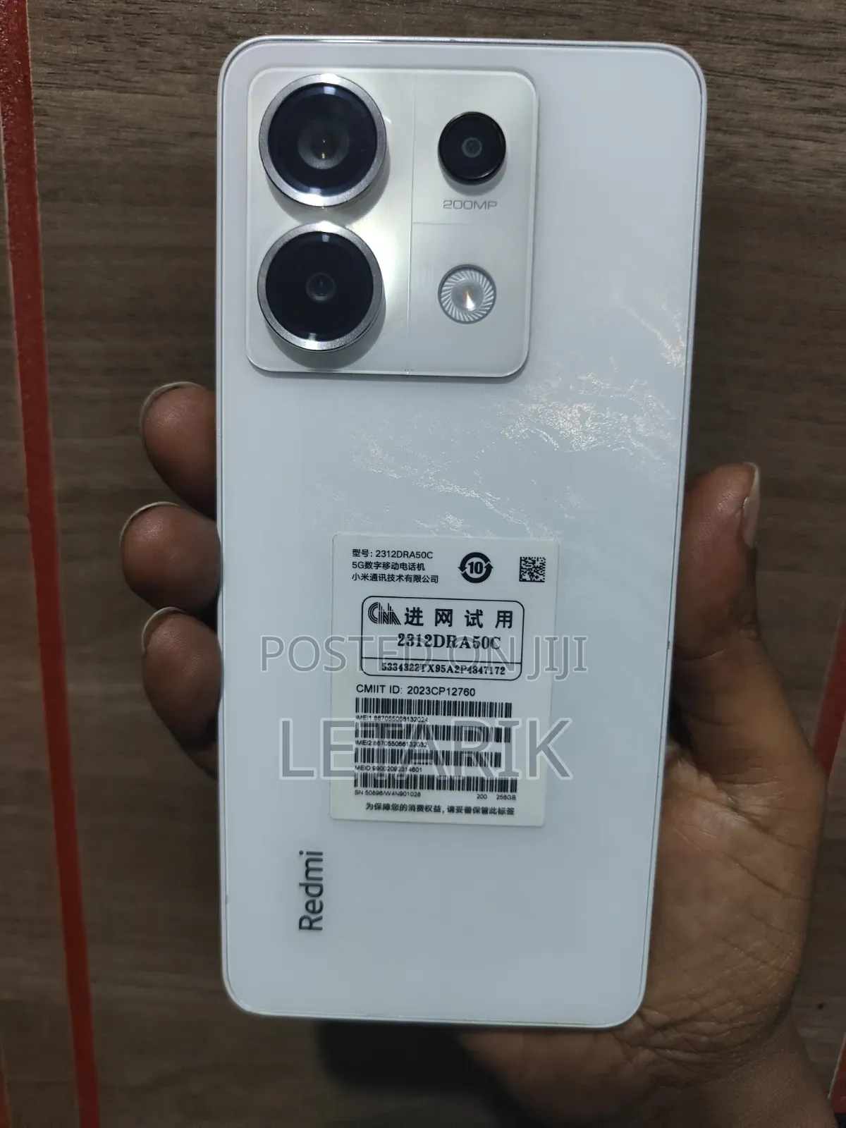 New Xiaomi Redmi Note 13 Pro 256 GB White