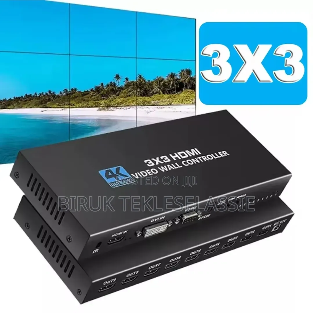 Video Wall Controller 3X3