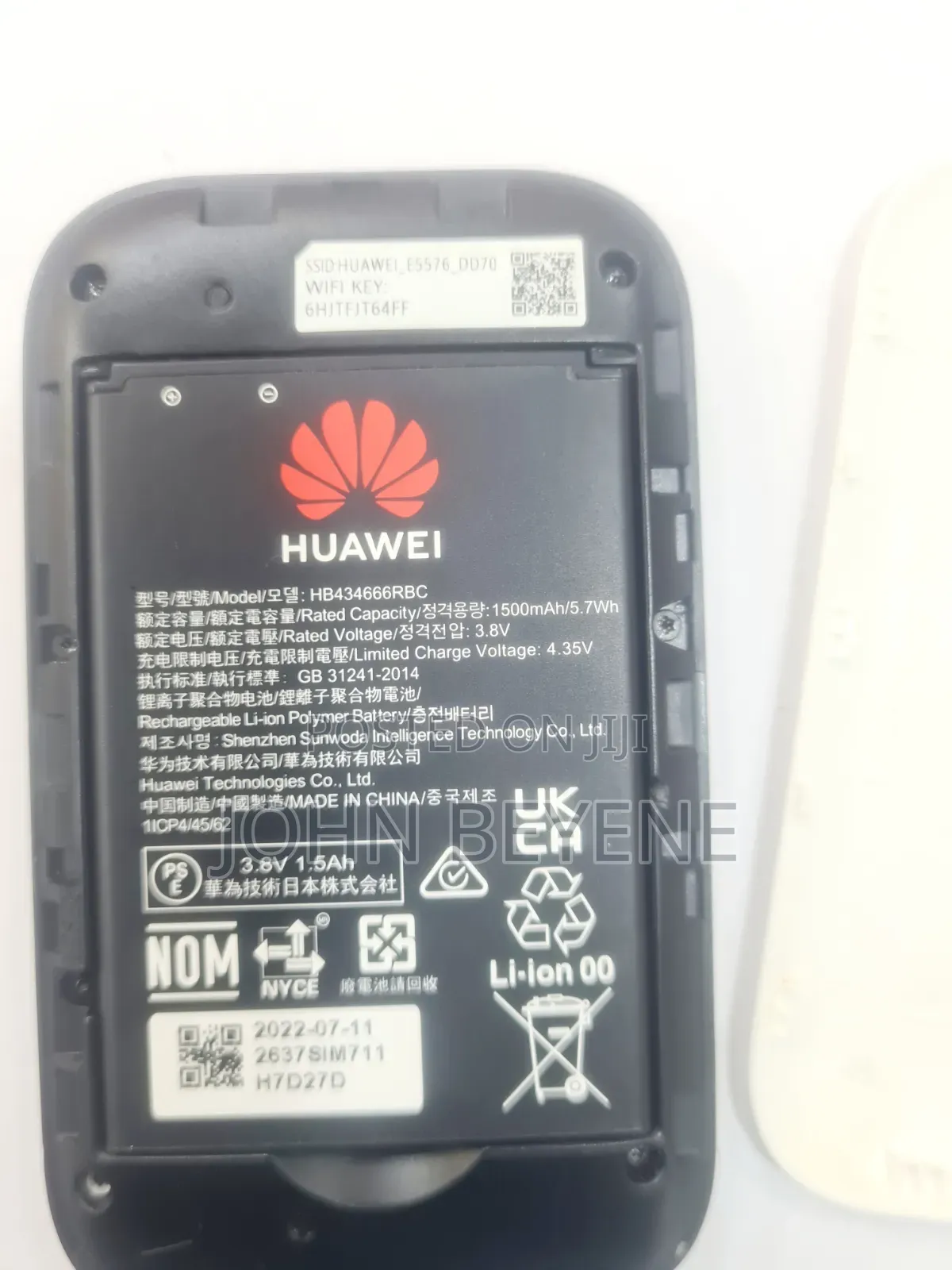 Original Huawei E5576 4G Pocket Wi-Fi Router