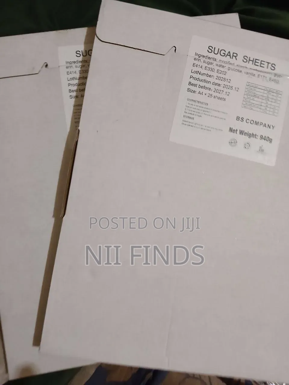 Edible Sugar Sheets