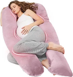 D Shape Pregnancy Pillow (D ቅርፅ ያለው የ እርጉዞች ደንገል ትራስ)