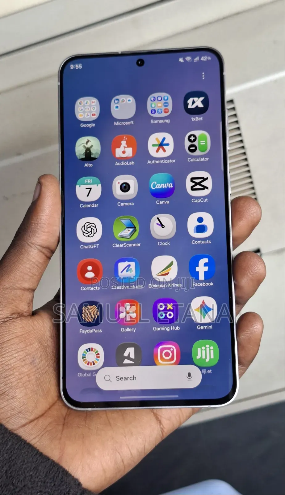 New Samsung Galaxy S25 FE 5G 256 GB Blue