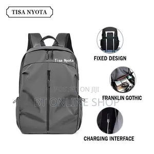 Multifunctional Backpack With USB Charging Port