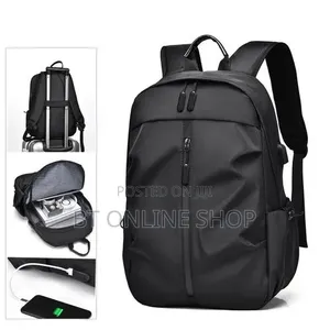 Multifunctional Backpack With USB Charging Port