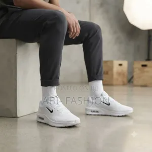 Nike Air Max Bia White/Black