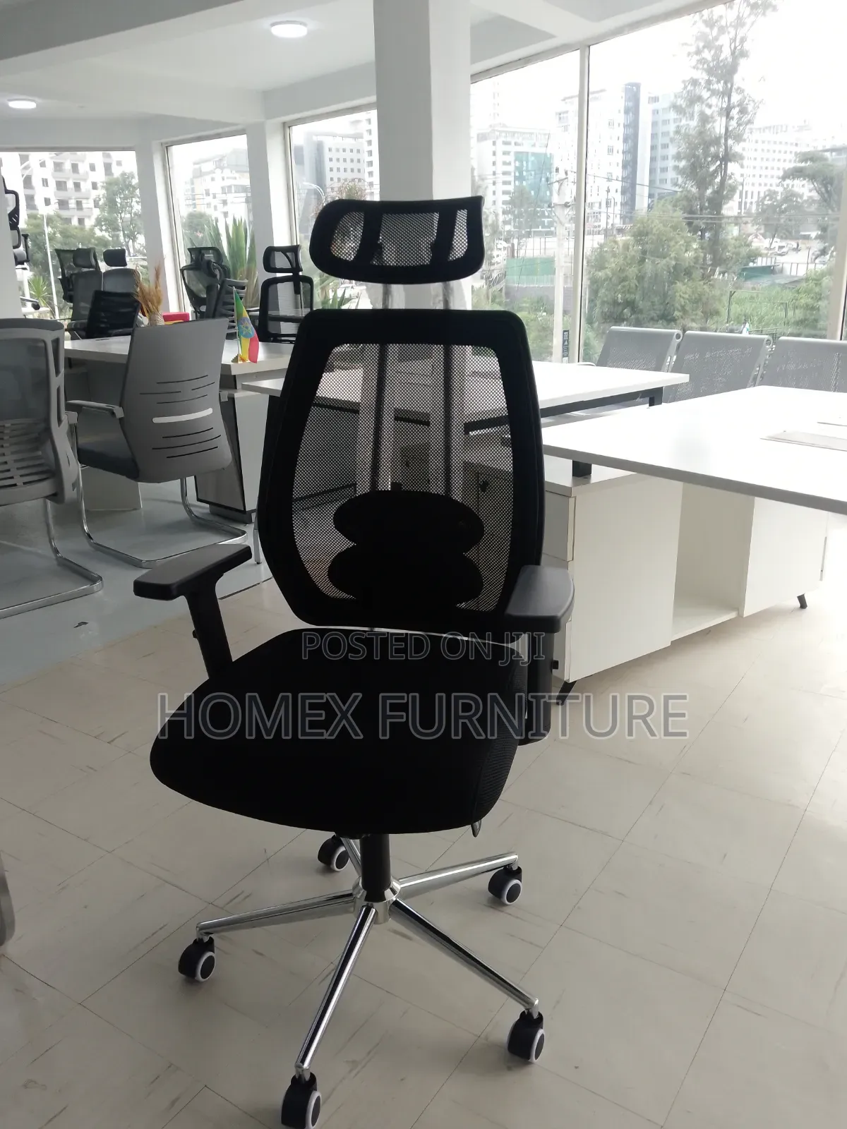 High Back Office Chair – የአስተዳዳሪ