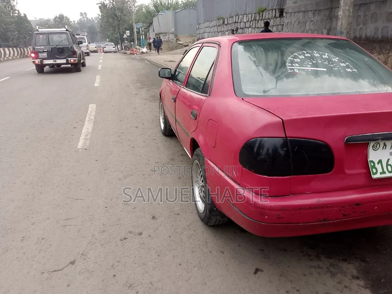 Toyota Corolla 2003 Red
