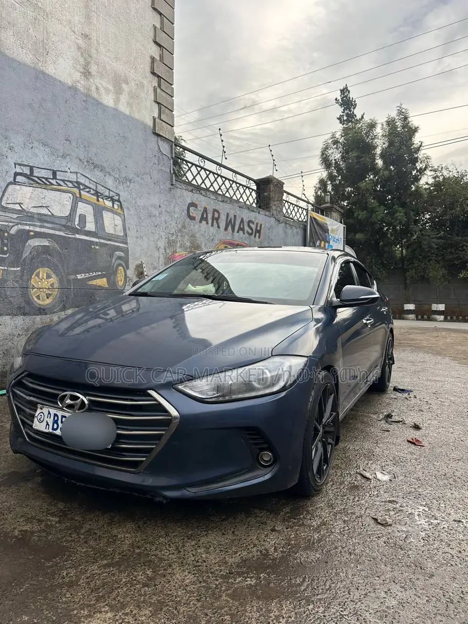 Hyundai Avante 2016 Blue