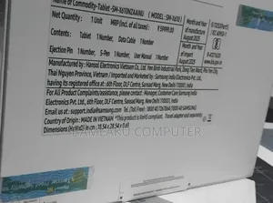 New Samsung Galaxy Tab S9 FE+ 128 GB