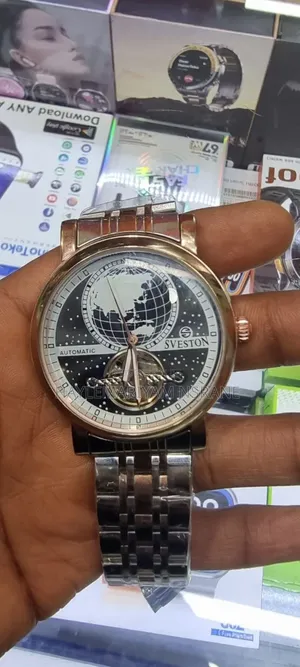 Sveston Automatic Mechanical Men's Watch With Stainless Steel Strap