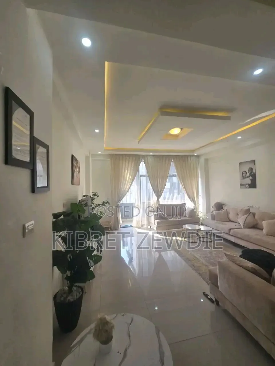 Furnished 4bdrm Apartment in Kibert Zewdie, Bole for sale