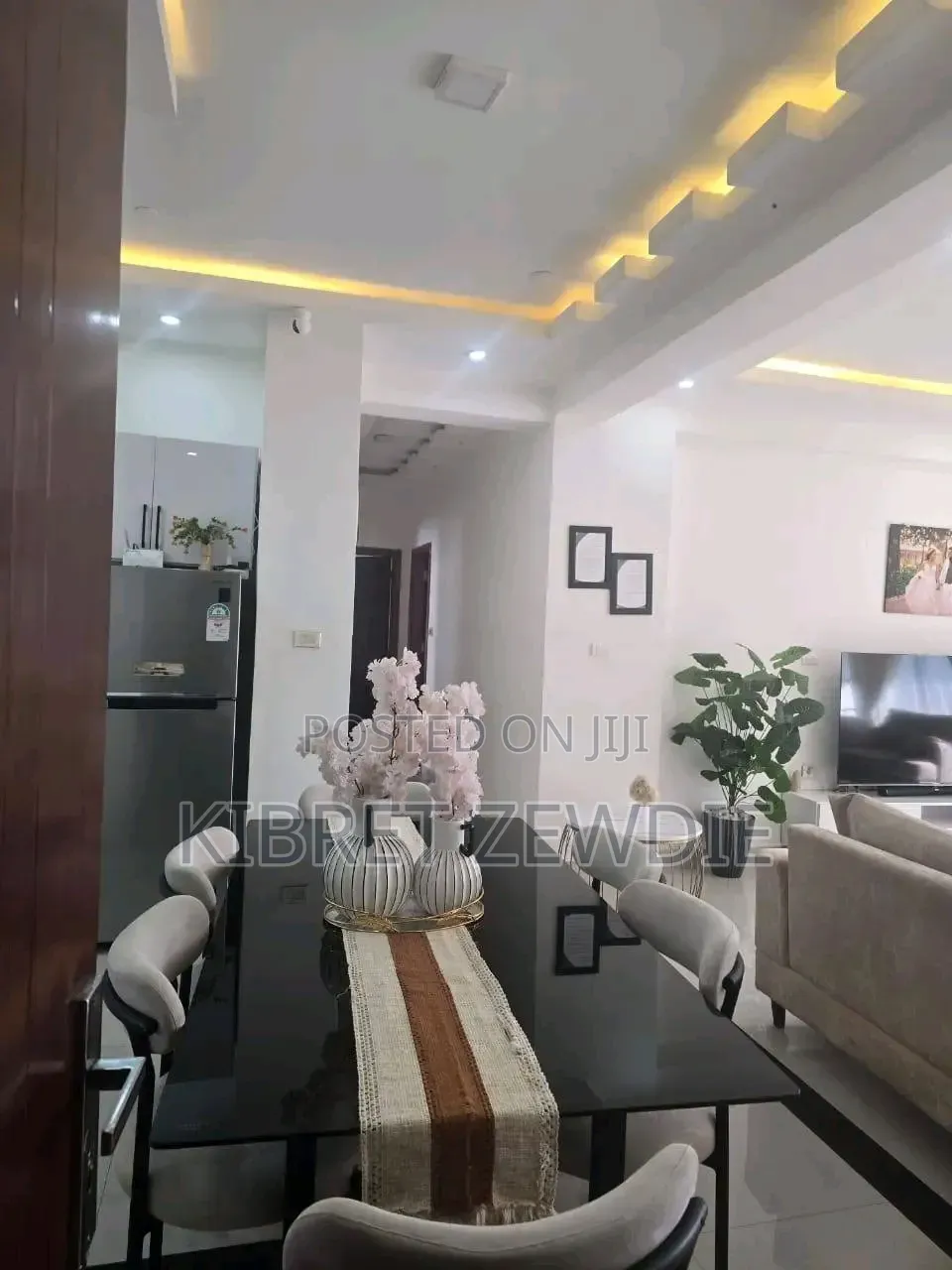Furnished 4bdrm Apartment in Kibert Zewdie, Bole for sale