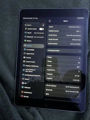 Apple iPad 10.2 (2021) 64 GB Gray