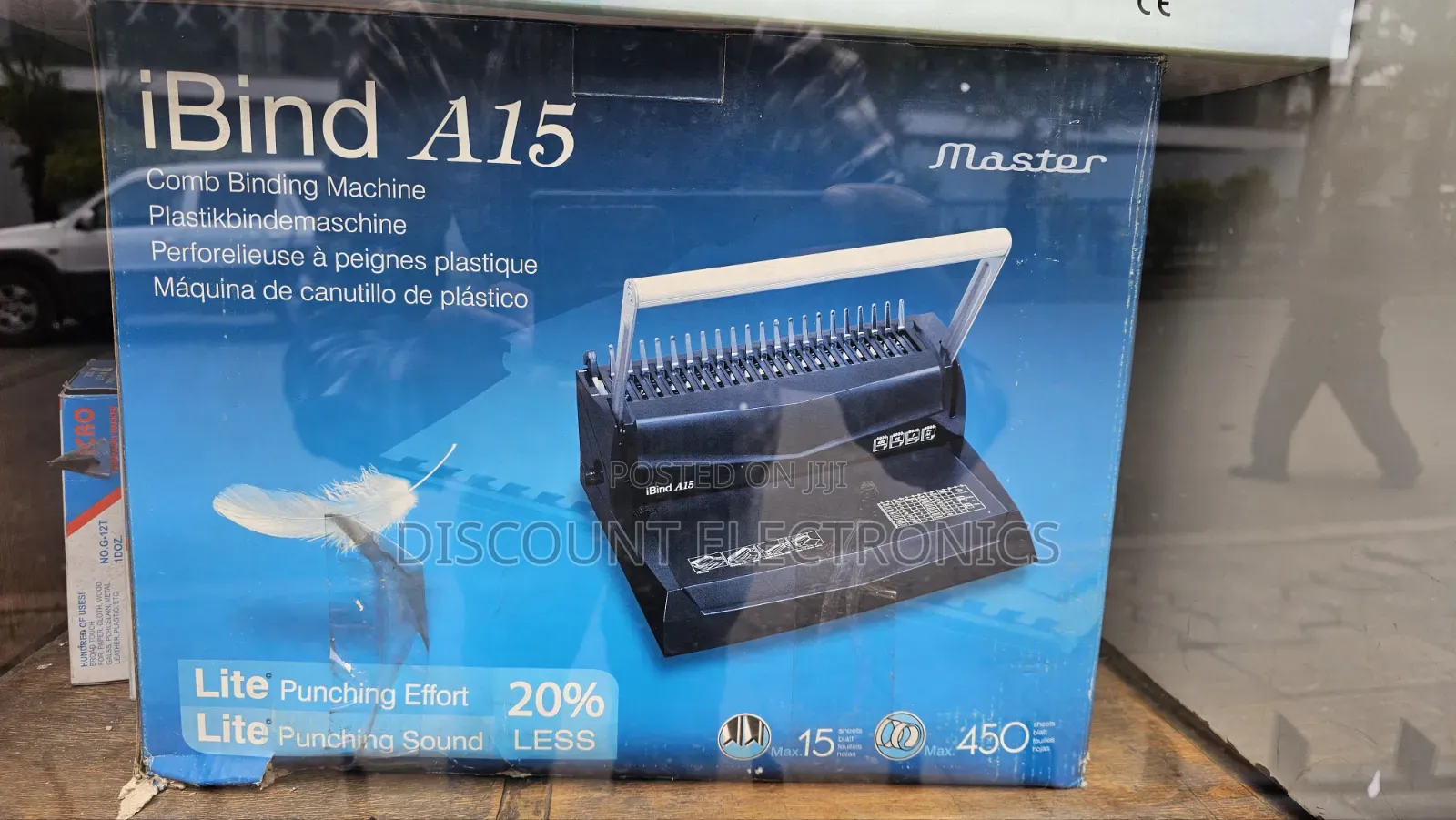 Master iBind A15 Comb Binding Machine