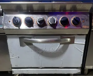 Silky 4 Hotplate Commercial Electric Range With Oven