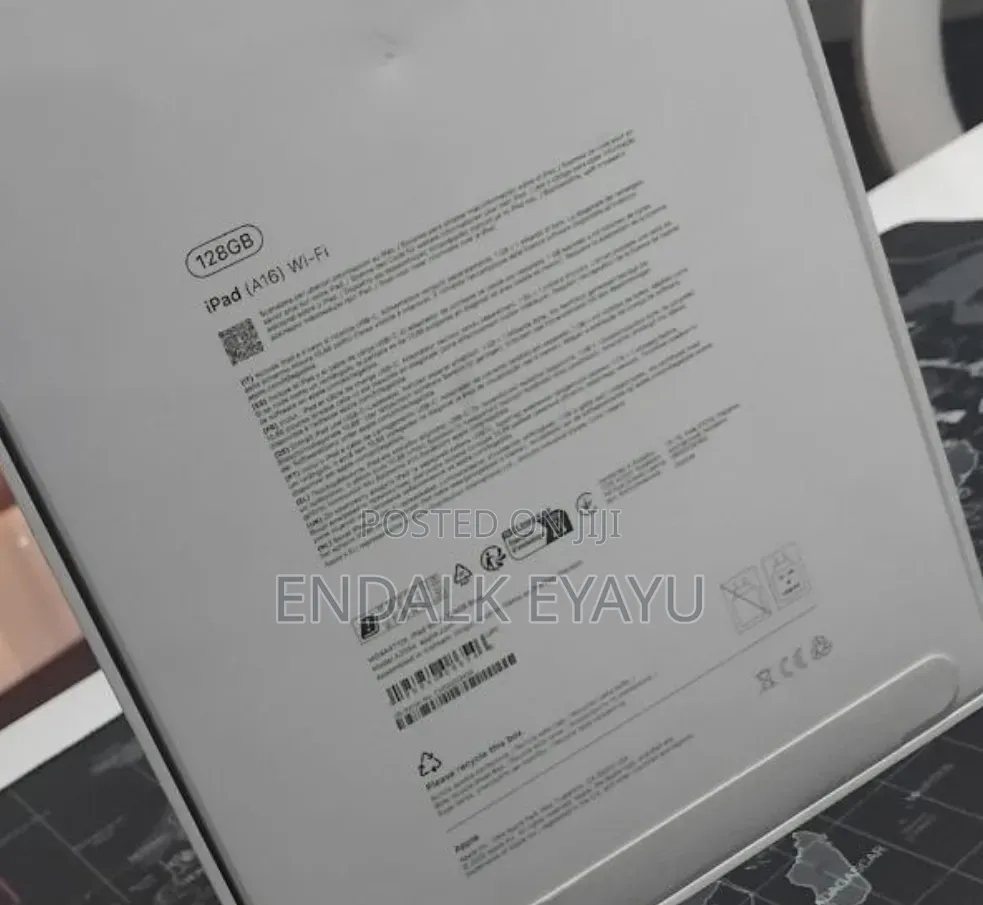 New Apple iPad (2025) 128 GB Black