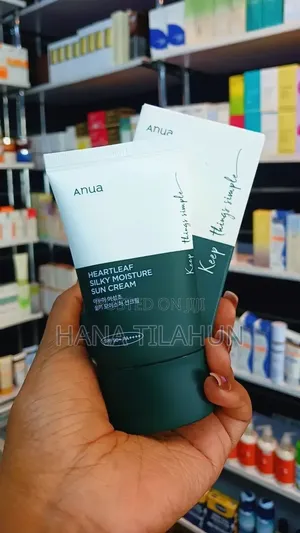 Anua Heartleaf Silky Moisture Sunscreen 50ml