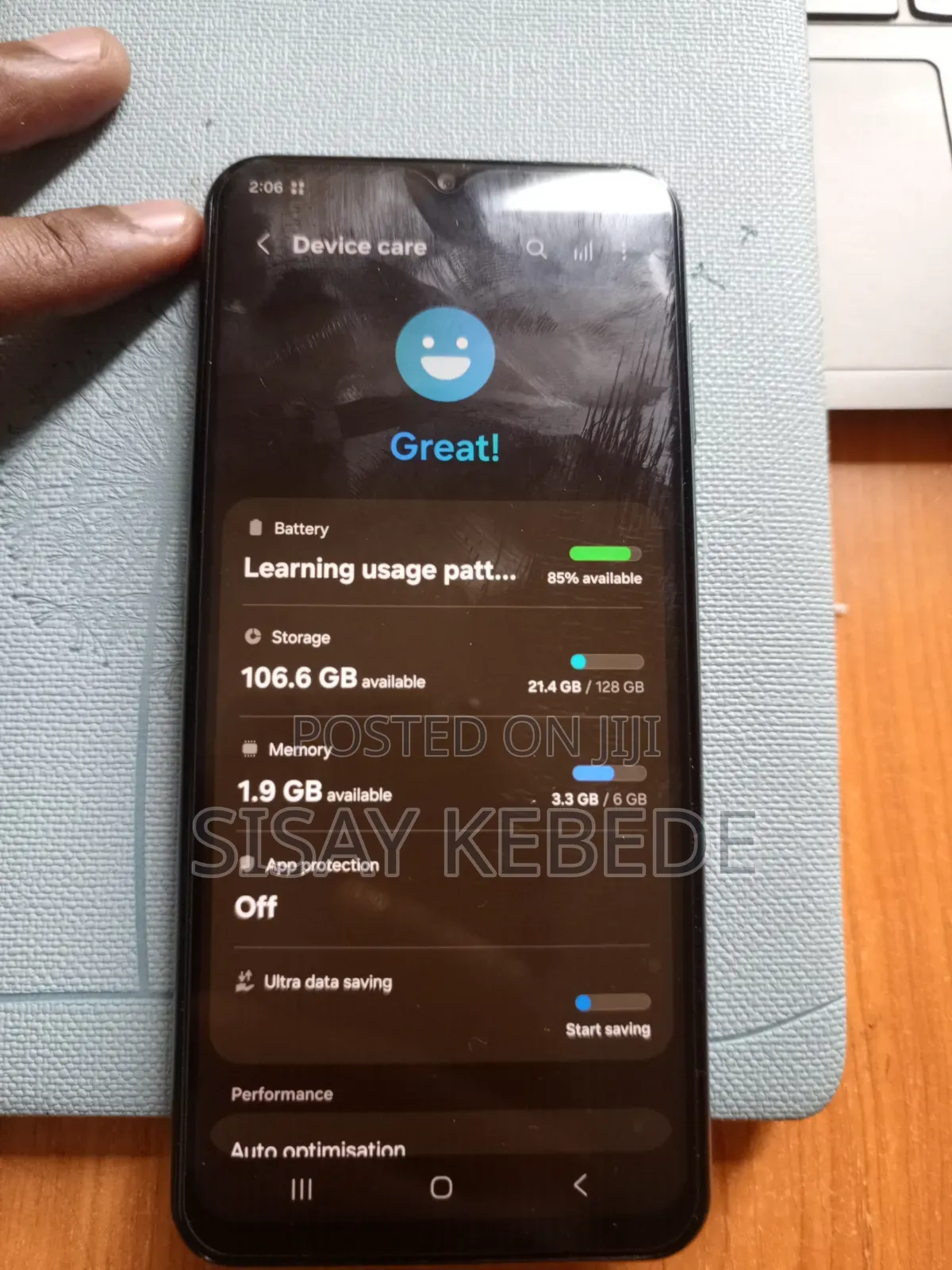 New Samsung Galaxy M33 5G 128 GB Gray