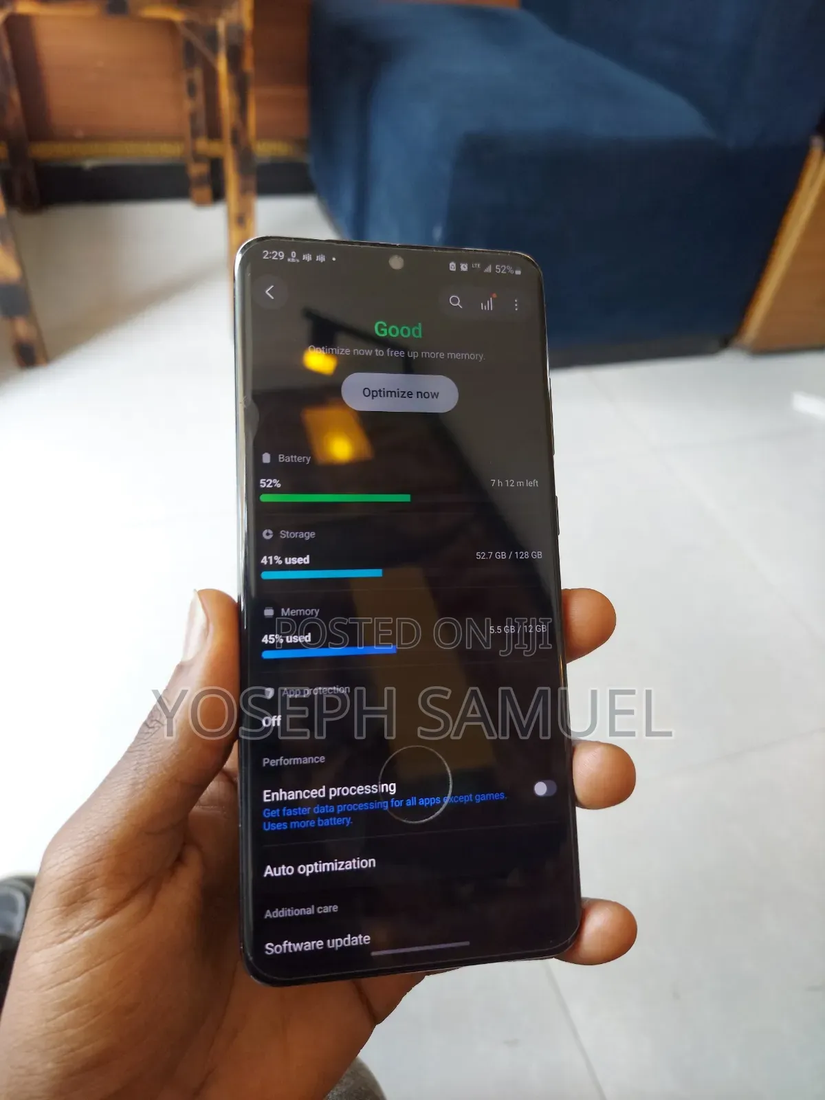 Samsung Galaxy S20 Ultra 5G 128 GB Black