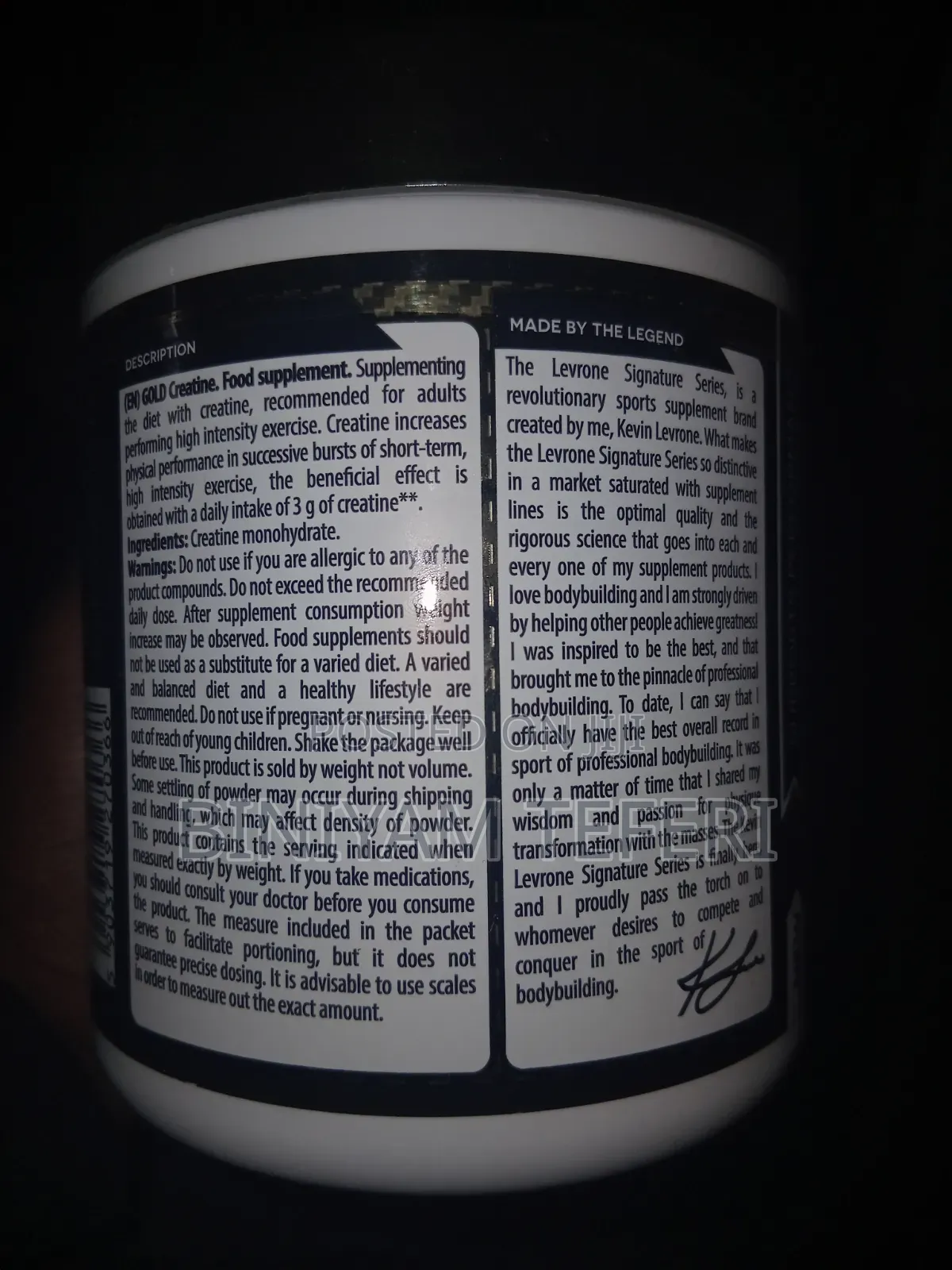 Gold Creatine