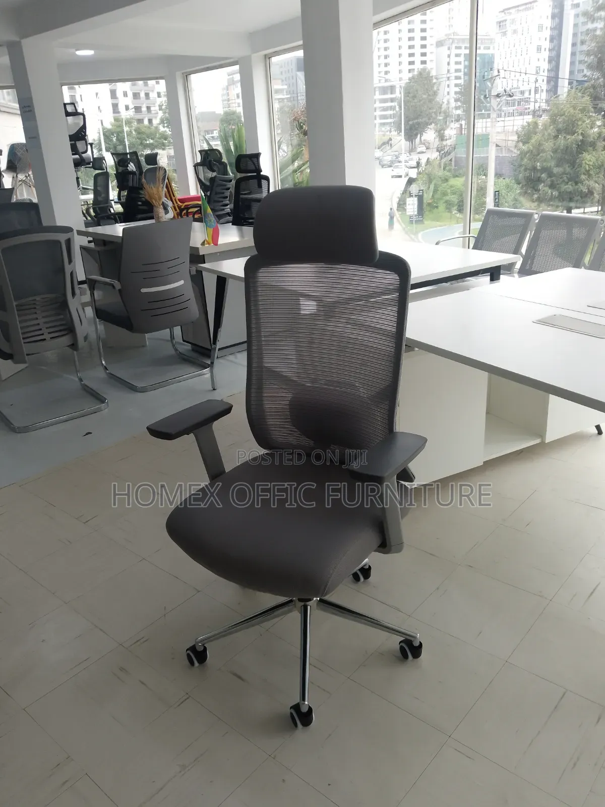 High Back Office Chair – የአስተዳዳሪ