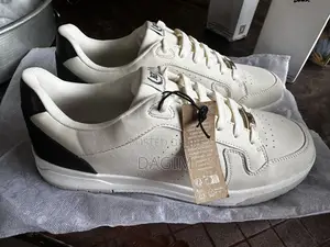 Original Pier One Premium White Sneakers | Imported From Italy