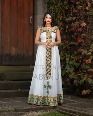 Timeless Ethiopian Traditional Dress
Description: