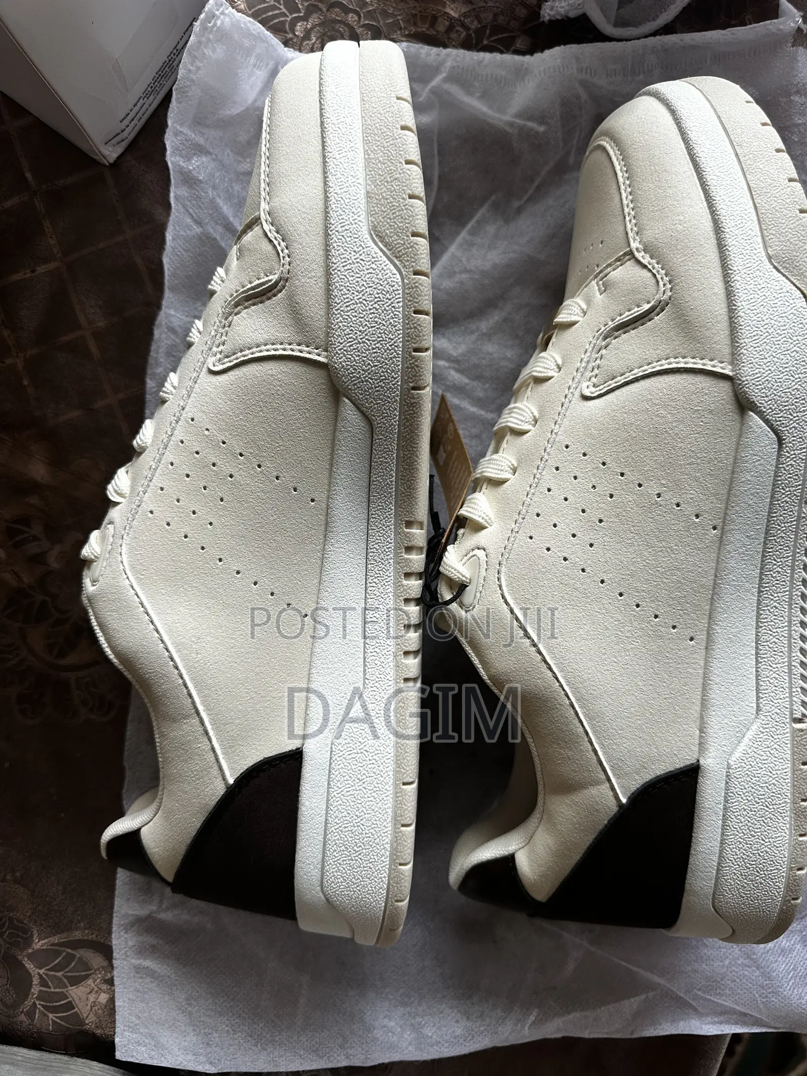 Original Pier One Premium White Sneakers | Imported From Italy