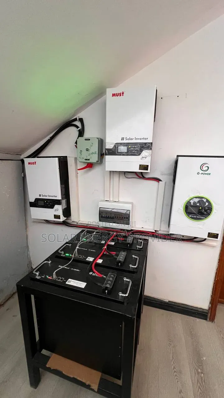 20kw Hybrid Invertor and Lithium Ion Batteries