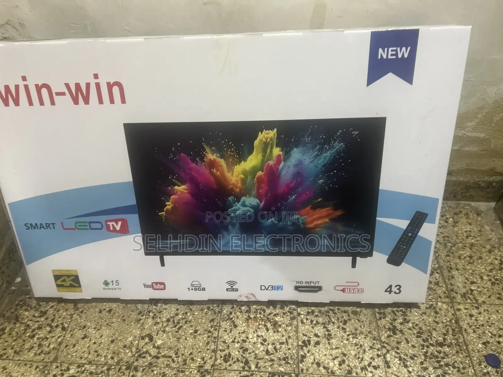 TV 43 Inch Original Win-Win New Android 15
