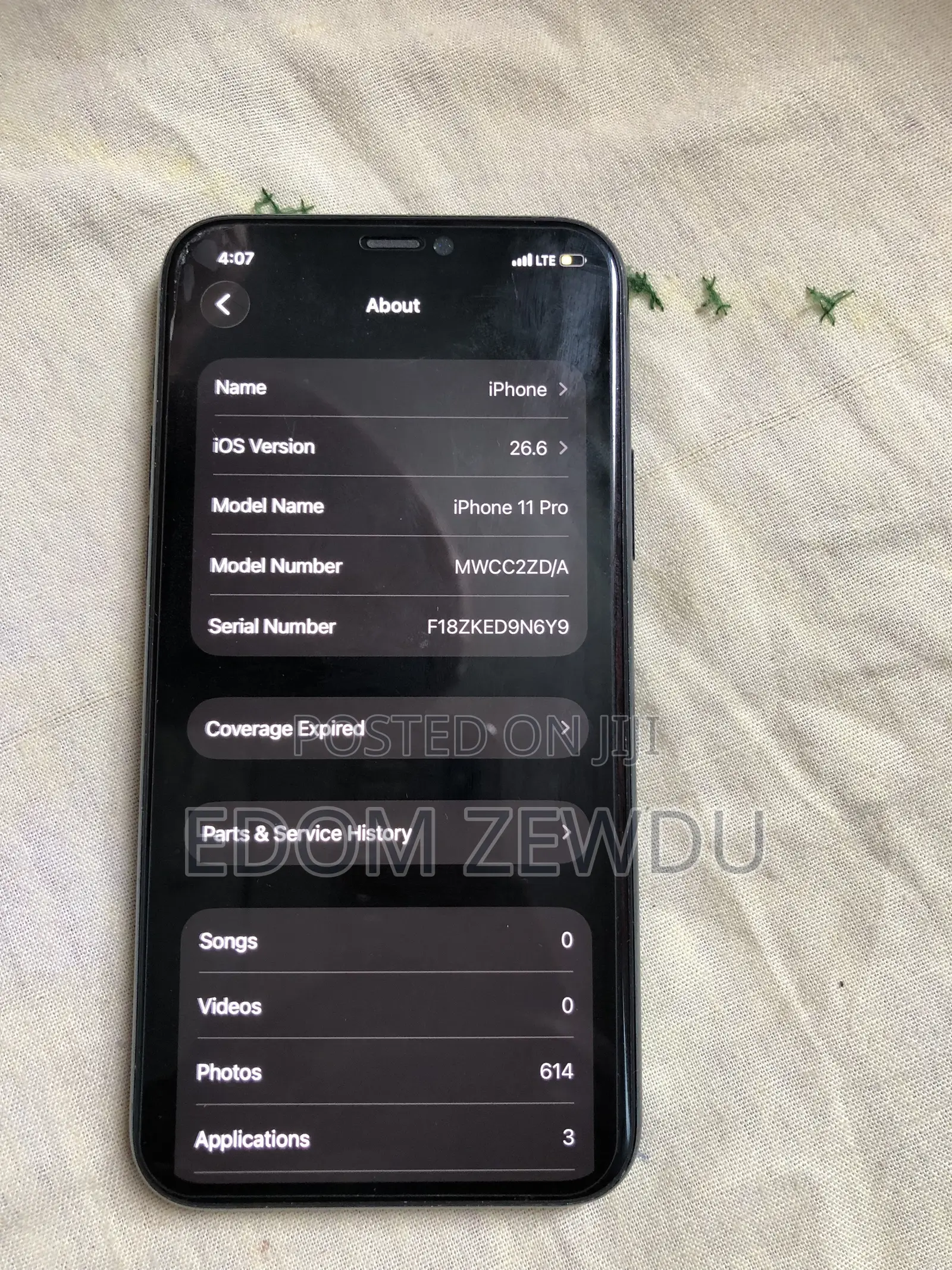 Apple iPhone 11 Pro 256 GB Gray