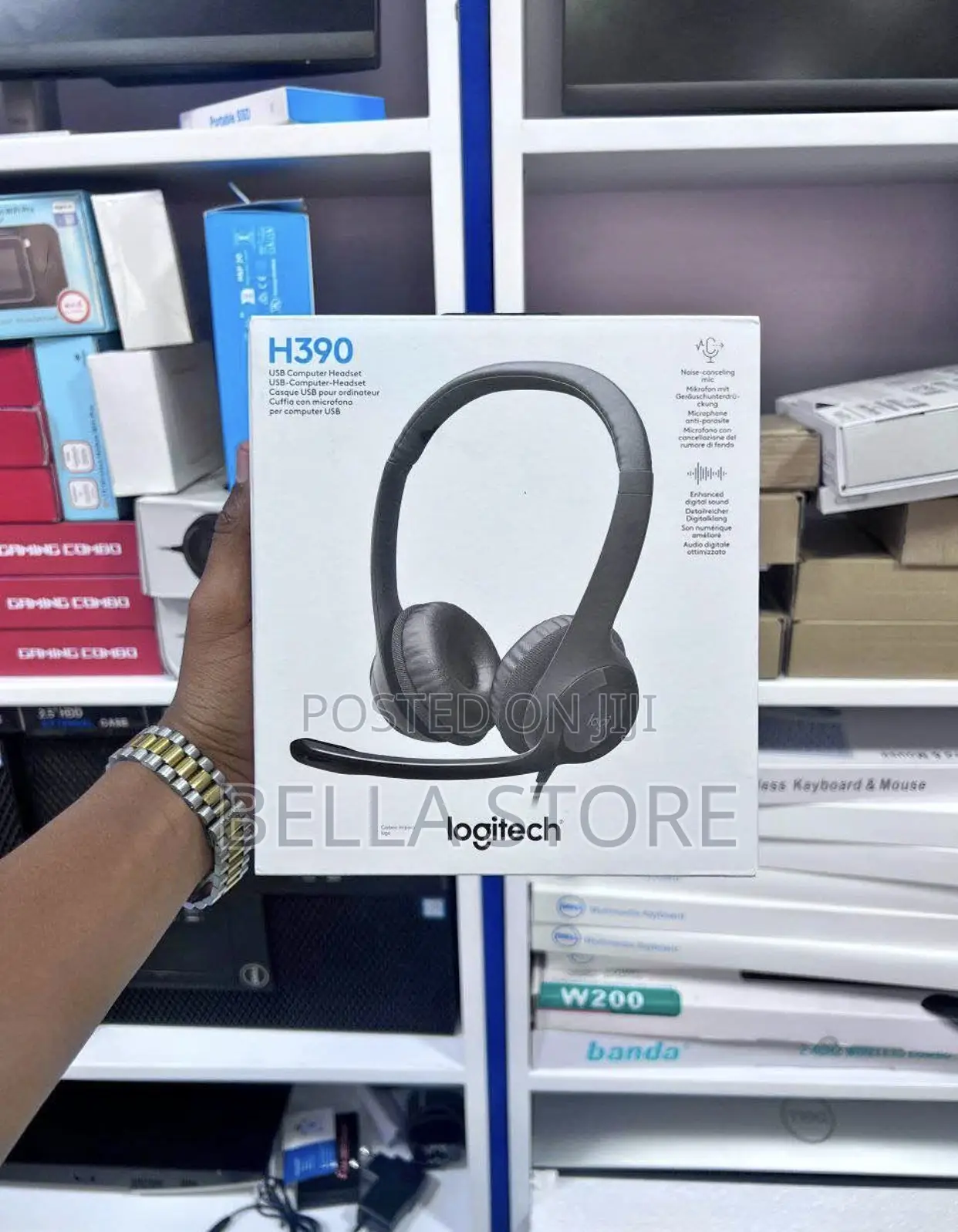 Logitech H390