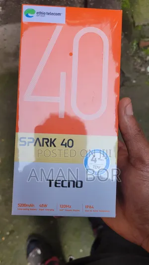 New Tecno Spark 40 128 GB
